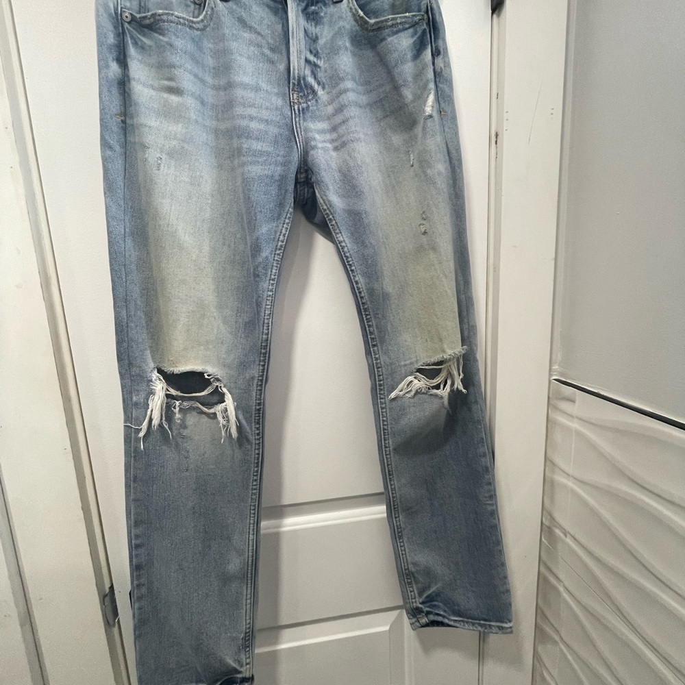 Men's Distressed Blue Jeans pacsun size 30x30